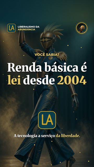 Capa do vídeo: O Brasil já tem lei de renda básica (desde 2004)