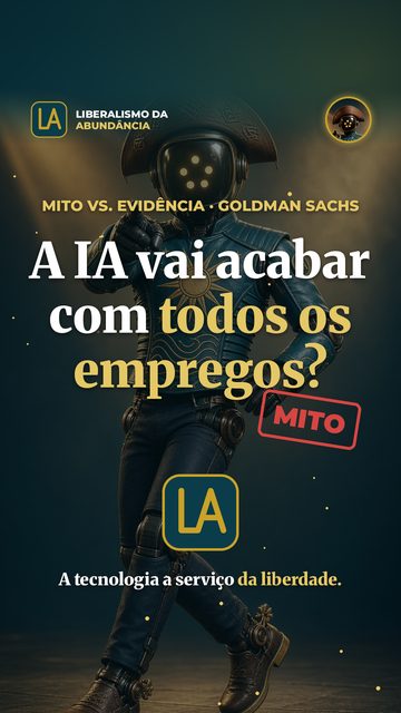 Capa do vídeo: Mito vs. Evidência: a IA vai acabar com todos os empregos?
